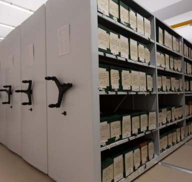 Оборудование большого архивохранилища